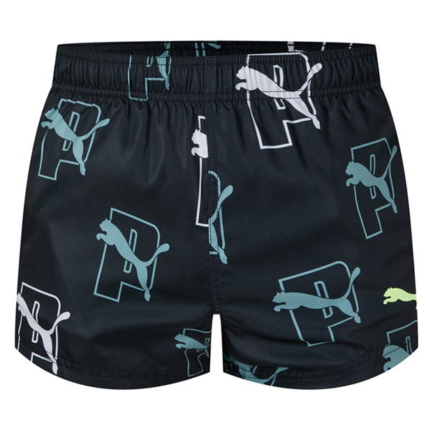 Puma Logo Swim Shorts Mens