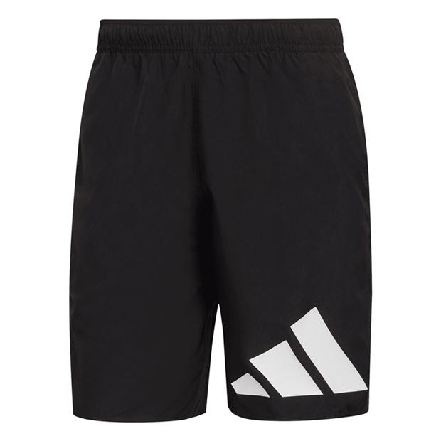 adidas Classic-Length Logo Swim Shorts Mens Short