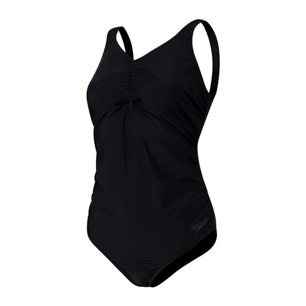 Speedo Essential U-Back Maternity Swimsuit Black