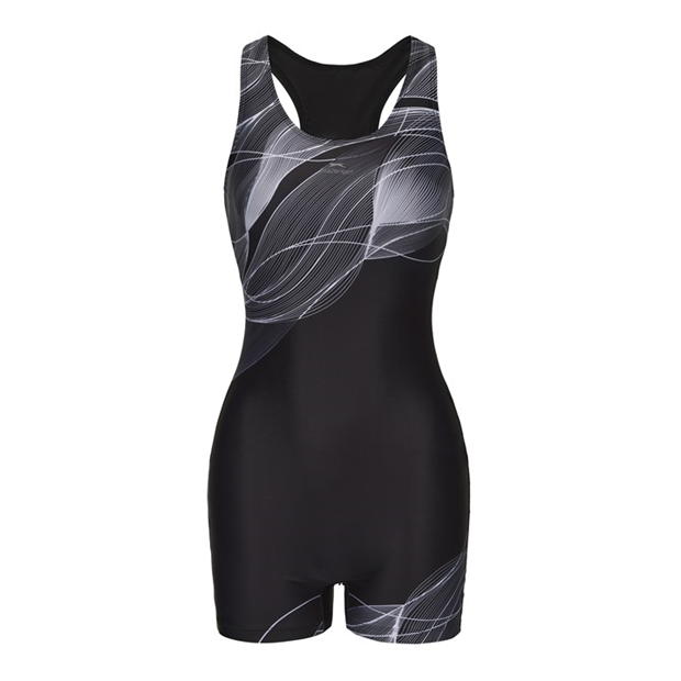 Slazenger LYCRA® XTRA LIFE™ Boyleg Swimsuit Ladies