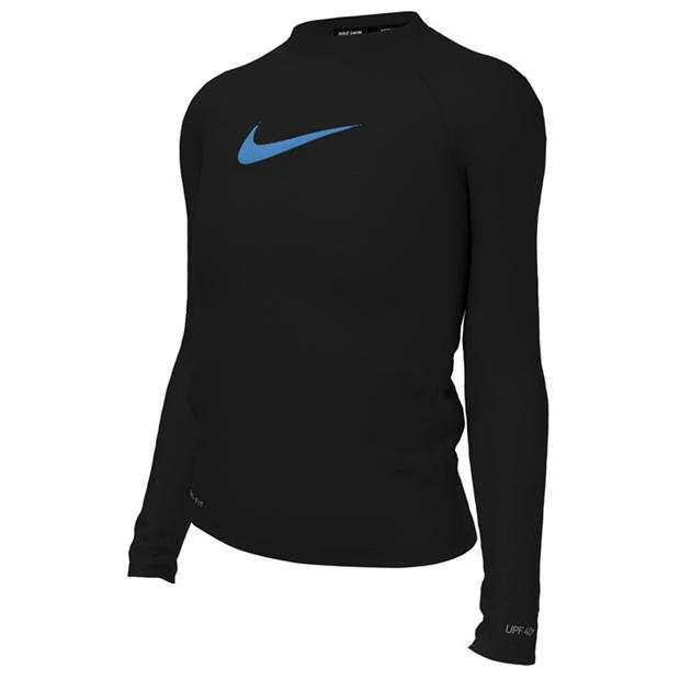 Nike Swim Swoosh Long Sleeve Hydroguard Junior