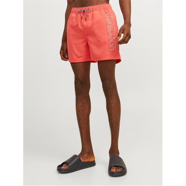 Jack and Jones Fiji Double Logo Swim Shorts