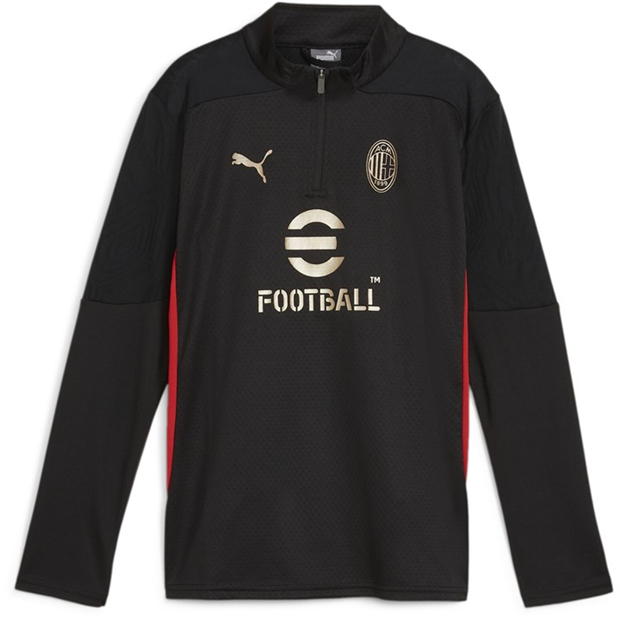 Puma AC Milan Quarter Zip Training Top 2024 2025 Juniors