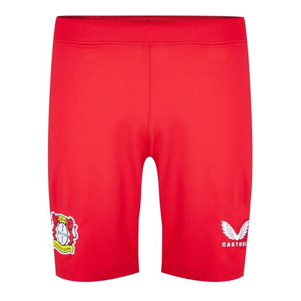 Castore Bayer Leverkusen Pro Home Shorts Adults