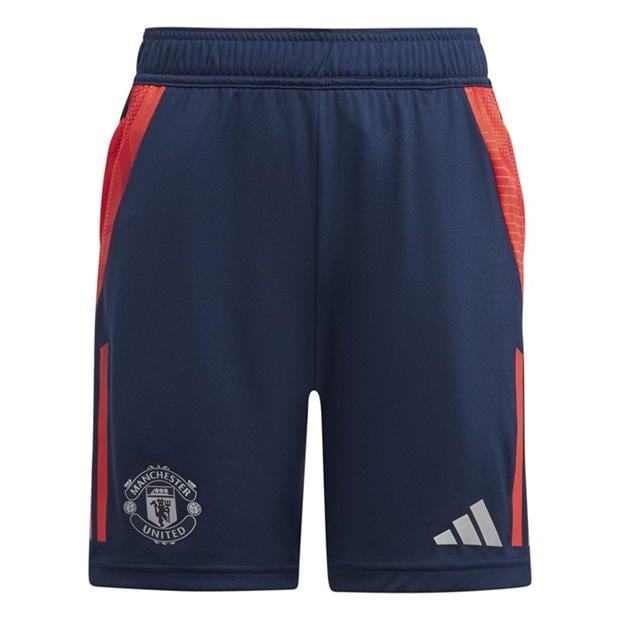 adidas Manchester United Training Shorts 2024 2025 Juniors