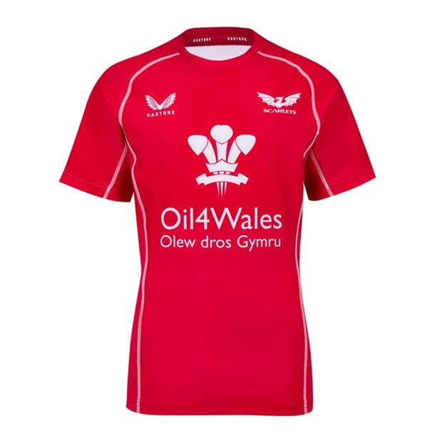 Castore Scarlets Shirt 2023 2024 Adults