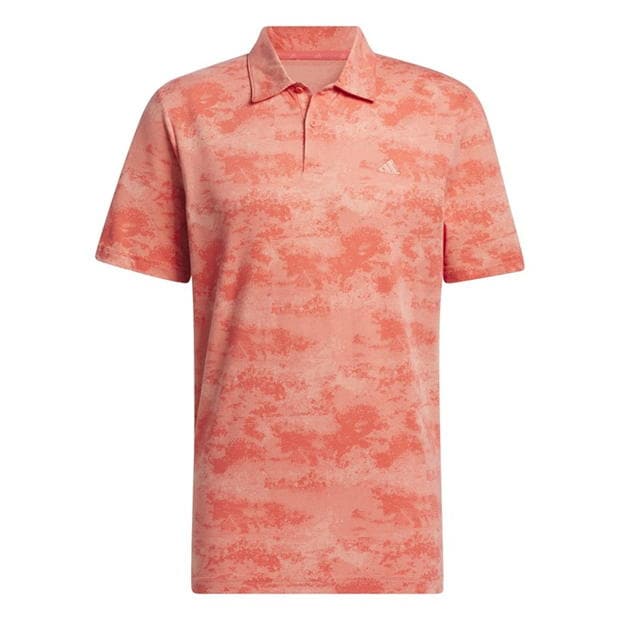 adidas Go-To Printed Mesh Polo Shirt Mens