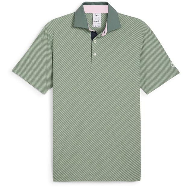 Puma X Ap Jacquard Stripe Polo Shirt Mens