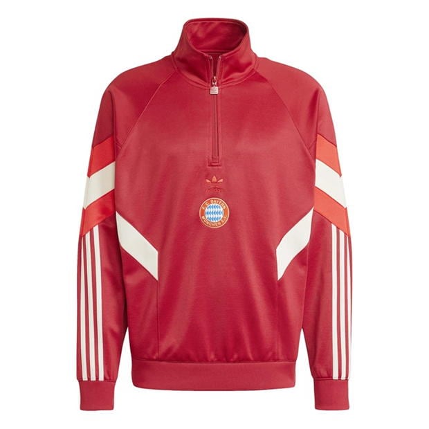 adidas Bayern Munich Originals Half-zip Sweatshirt Adults