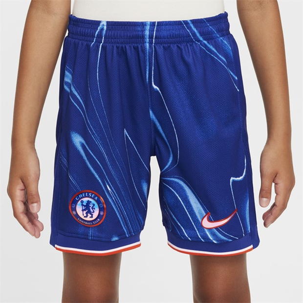 Nike Chelsea Home Shorts 2024 2025 Juniors