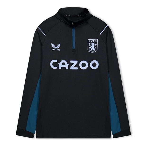 Castore Aston Villa Away Midlayer Top Juniors