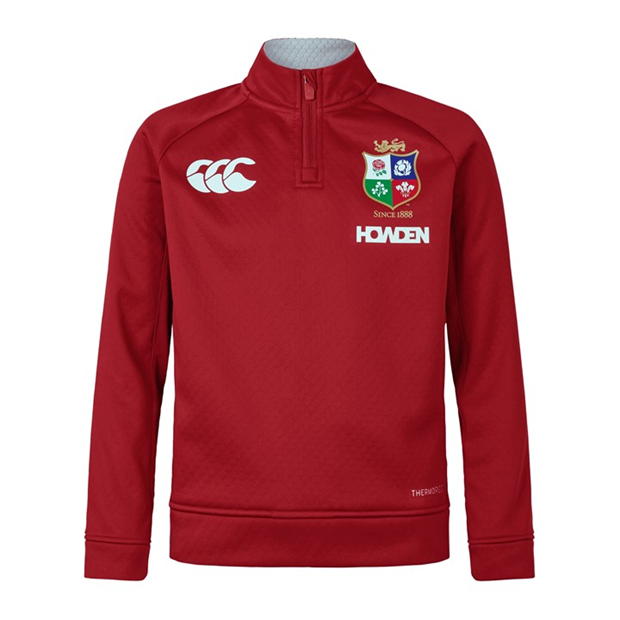 Canterbury British and Irish Lions 2024 Quarter Zip Fleece Juniors