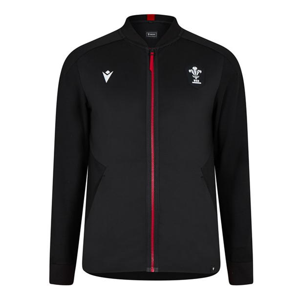 Macron Welsh Rugby Union Anthem Jacket 2024 2025 Adults