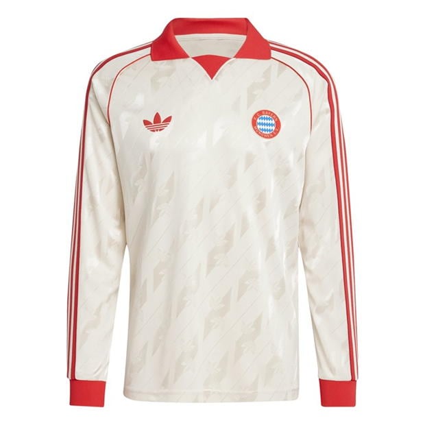 adidas Bayern Munich Originals Long Sleeve Shirt Adults