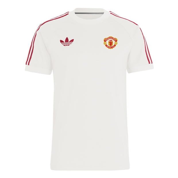 adidas Originals Manchester United Adicolor Classics 3-Stripes T-Shirt Adults