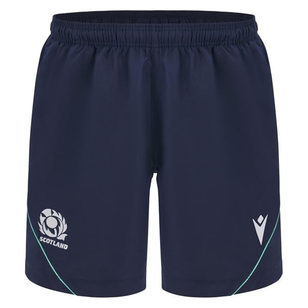 Macron Scotland Rugby Union Bermuda Travel Shorts 2024 Adults