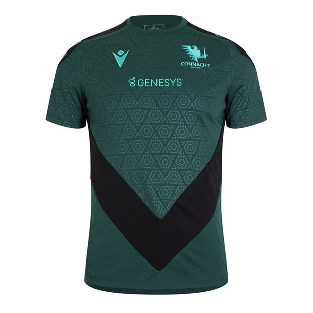 Macron Connacht Training Shirt 2024 2025 Adults