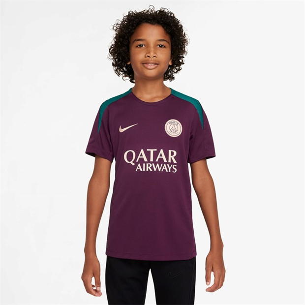 Nike Paris Saint Germain Strike Away Shirt 2024 2025 Juniors