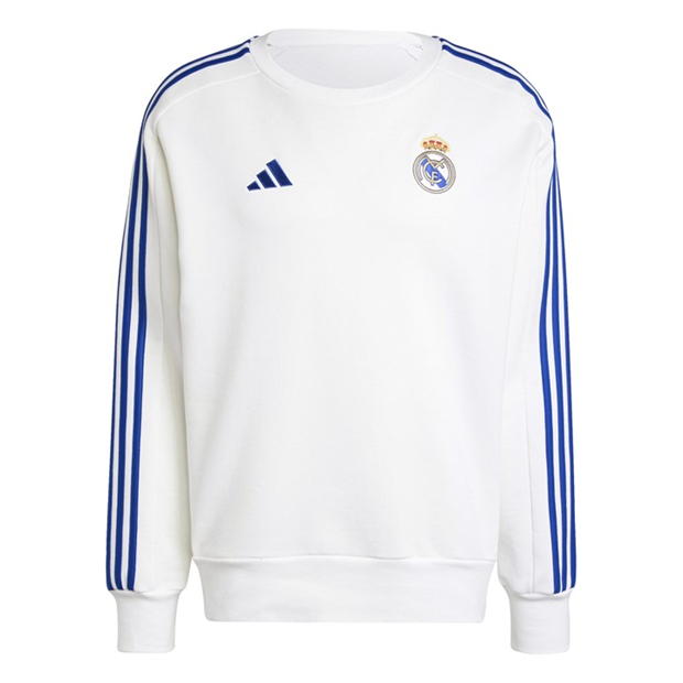 adidas Real Madrid DNA Sweatshirt 2024 2025 Adults