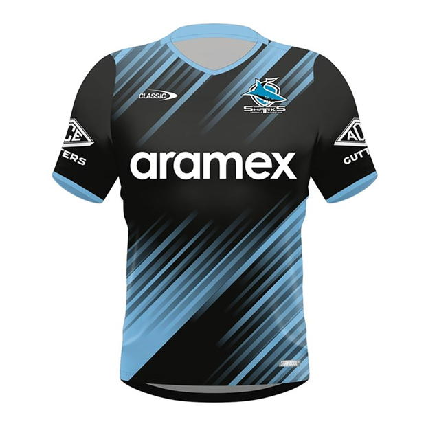 Classic Sportswear Cronulla Sharks 2024 Training T-Shirt Mens