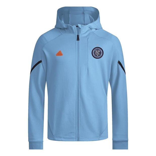 adidas New York City FC Anthem Anorak Jacket 2024 Adults