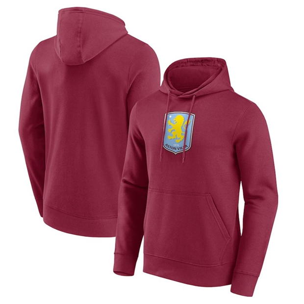 Aston Villa FC Essential Logo Hoodie Mens