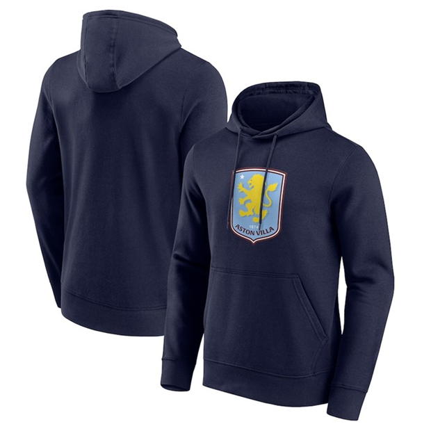 Aston Villa FC Essential Logo Hoodie Mens