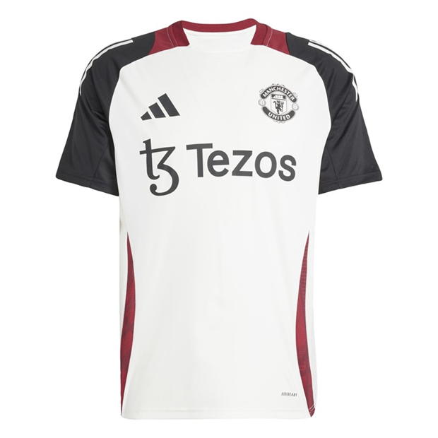 adidas Manchester United Training Shirt 2024 2025 Adults