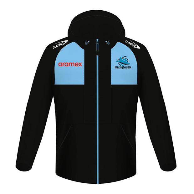 Classic Sportswear Cronulla Sharks 2024 FZ Hoodie Mens