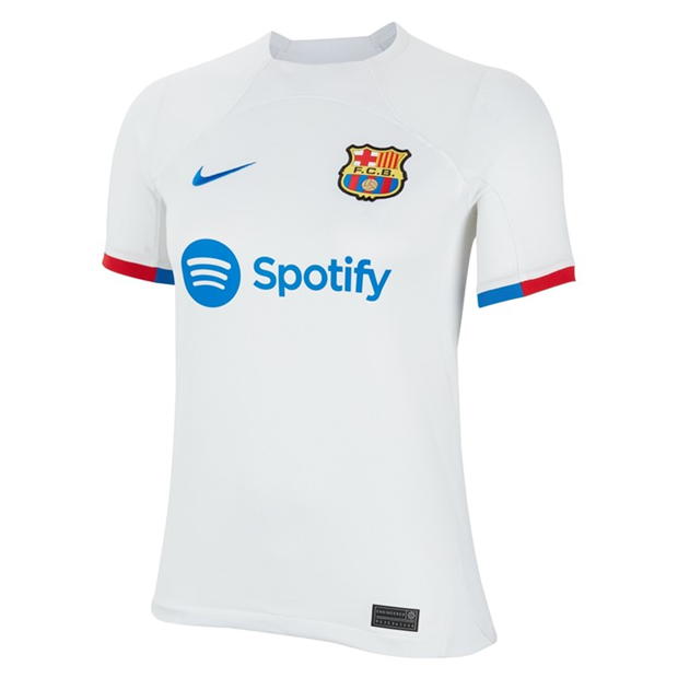 Nike FC Barcelona Away Shirt 2023 2024 Childrens