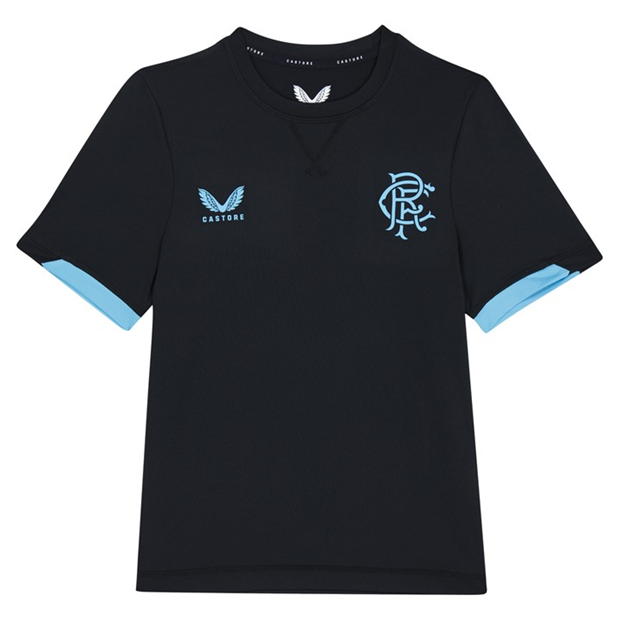 Castore Rangers Travel T-shirt 2023 2024 Juniors