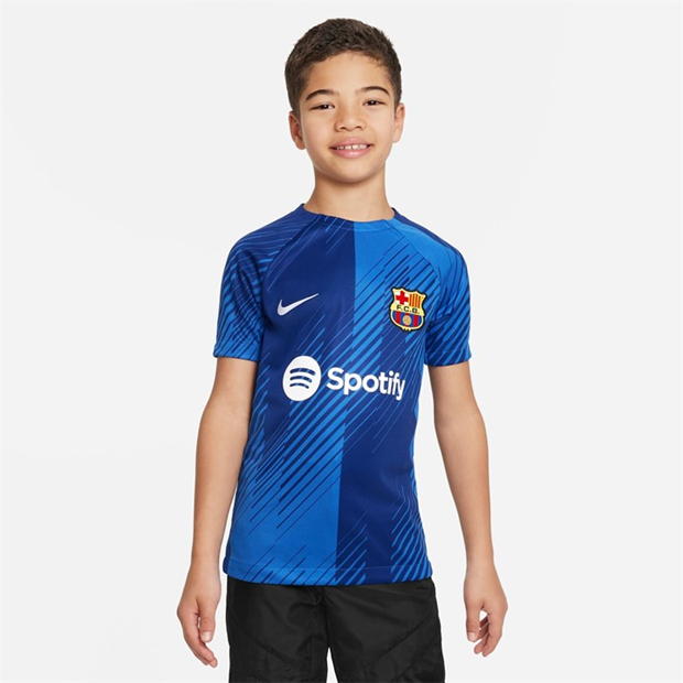 Nike Barcelona Academy Pro Home/Away Big Kids' Nike Dri-FIT Pre-Match Soccer Top