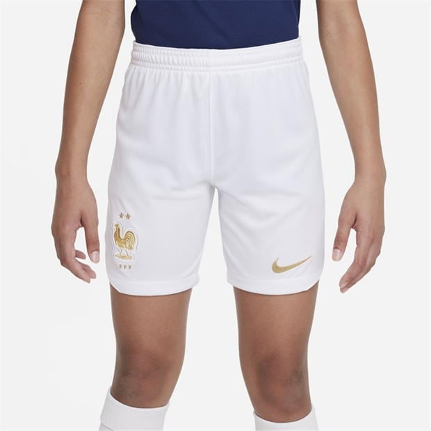 Nike Fff 2022/23 Stadium Home Big Kids' Dri-Fit Soccer Shorts Football Short Unisex Kids