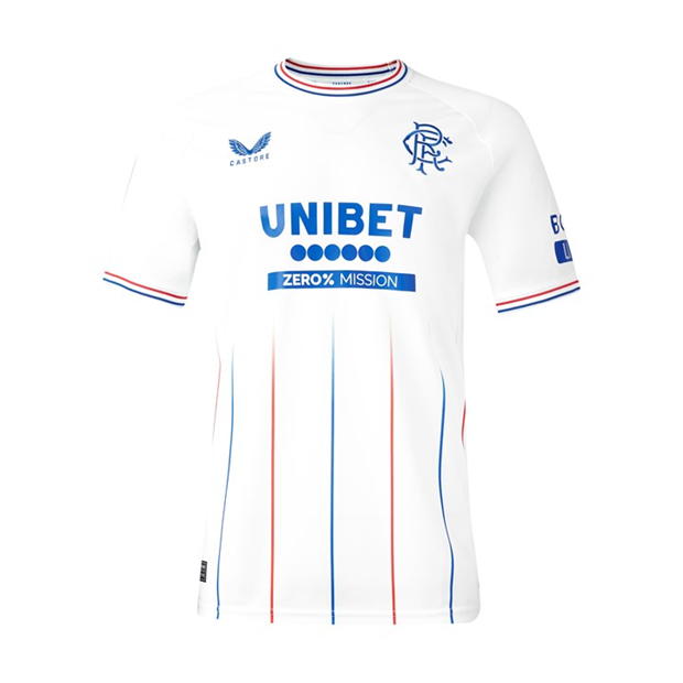 Castore Rangers Away Shirt 2023 2024 Adults