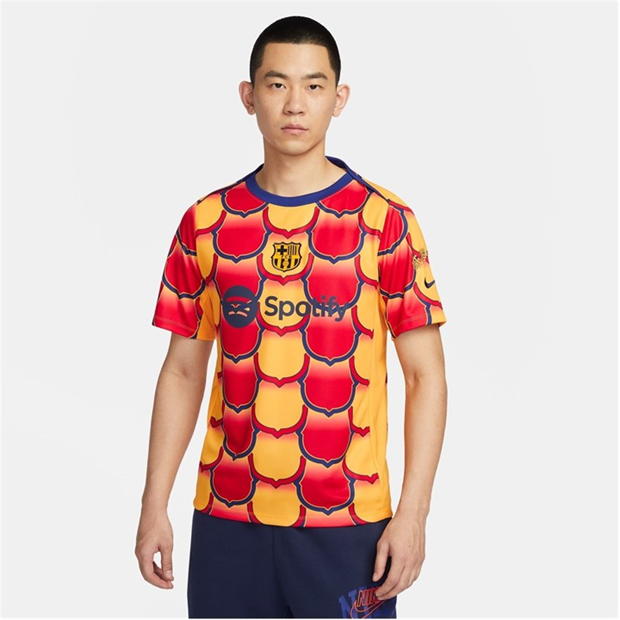 Nike FC Barcelona Chinese New Year Pre Match Shirt 2024
