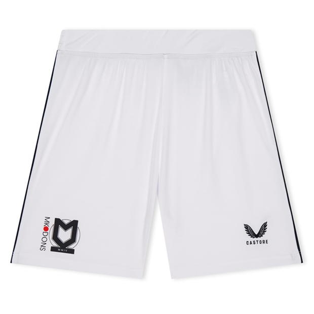 Castore MK Dons Home Shorts 2022 2023 Juniors