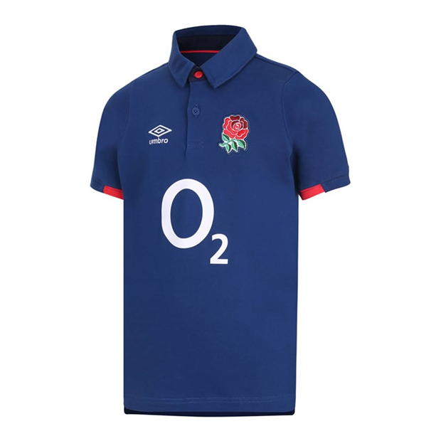 Umbro England Alternate Classic Short Sleeve Rugby Shirt 2020 2021