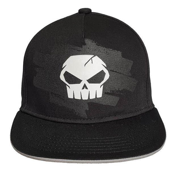 No Fear Classic Skull Snapback Cap
