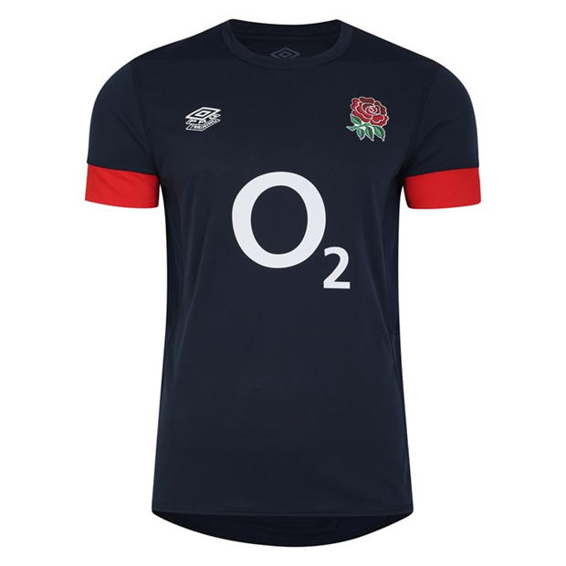 Umbro England Rugby Relaxed Training Shirt 2023 2024 Adults