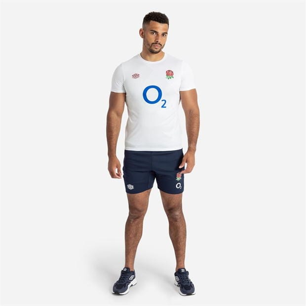 Umbro England Rugby Warm Up Shirt 2023 Adults