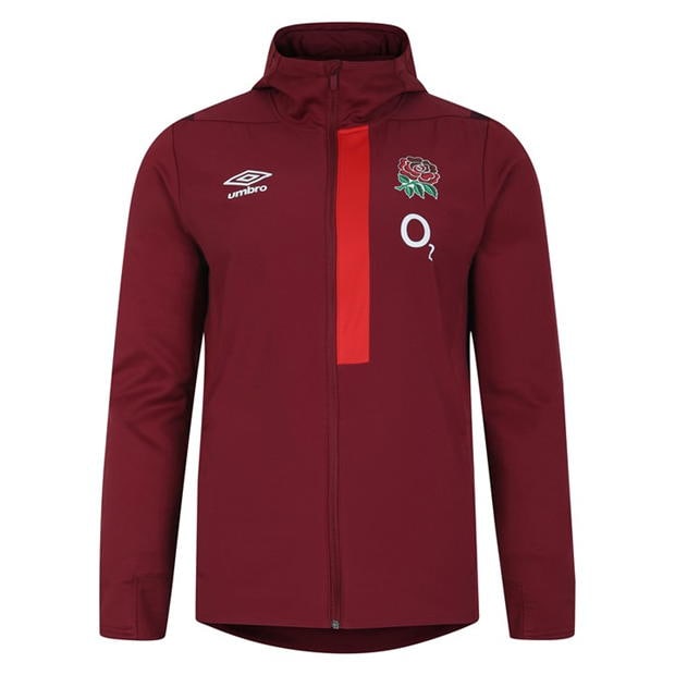 Umbro England Rugby Hooded Jacket 2023 2024 Adults