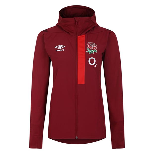 Umbro England Rugby Hooded Jacket 2023 2024 Womens