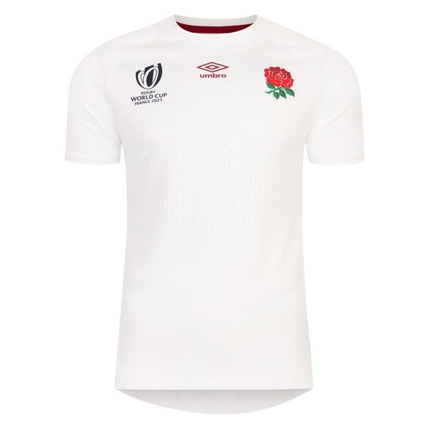 Umbro England Rugby Home Shirt 2023 2024 Adults
