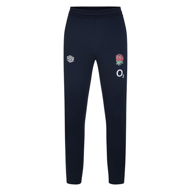 Umbro England Rugby Tapered Tracksuit Bottoms 2023 2024 Adults