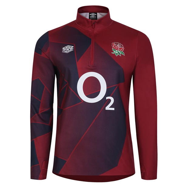 Umbro England Rugby Warm Up Layer Top 2023 Juniors