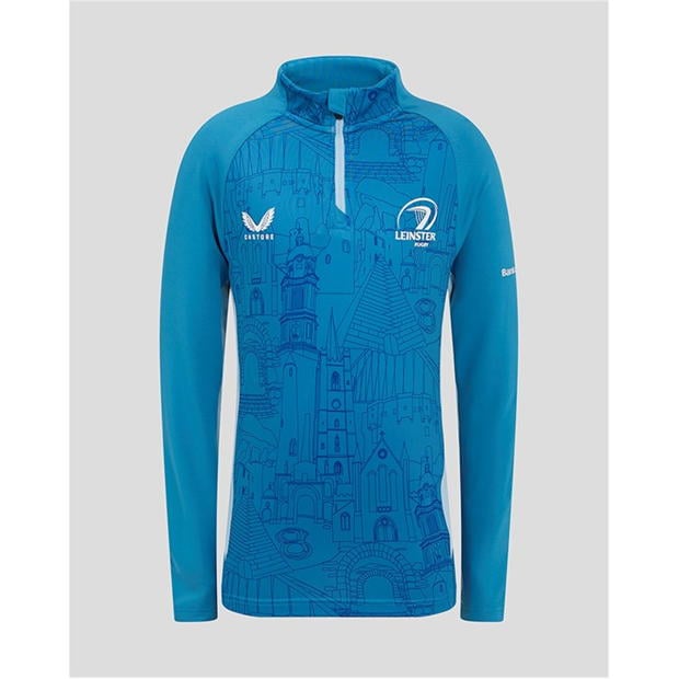 Castore Leinster Matchday Quarter Zip 2024 2025 Junior