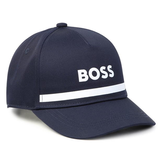 Boss Logo Print Cap Junior Boys