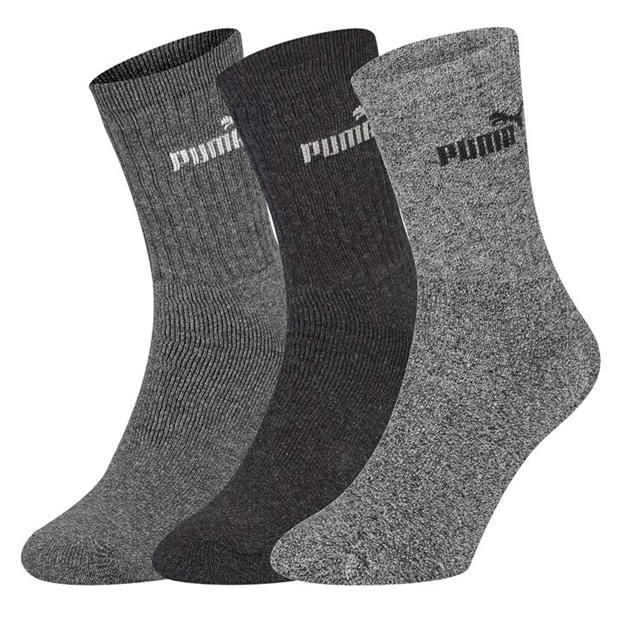 Puma 3 Pack Crew Socks Mens