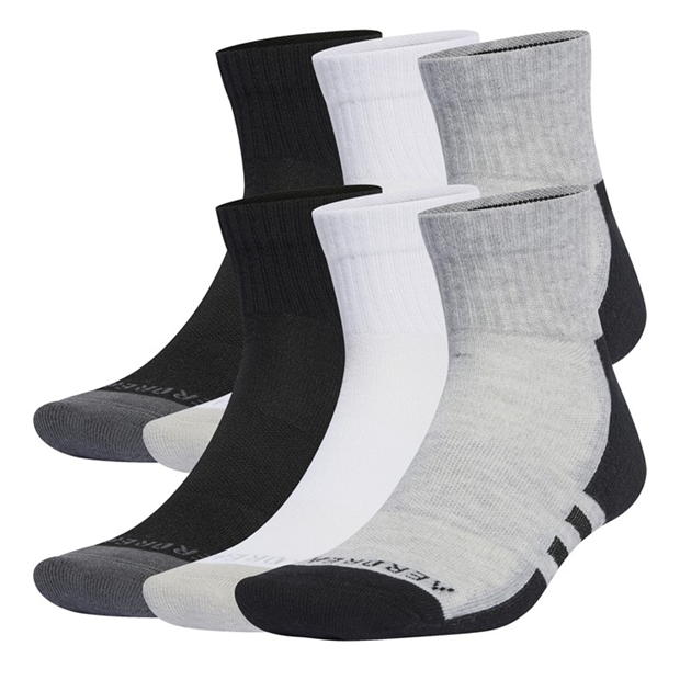 adidas Aeroready Ankle 6 Pack Socks Junior