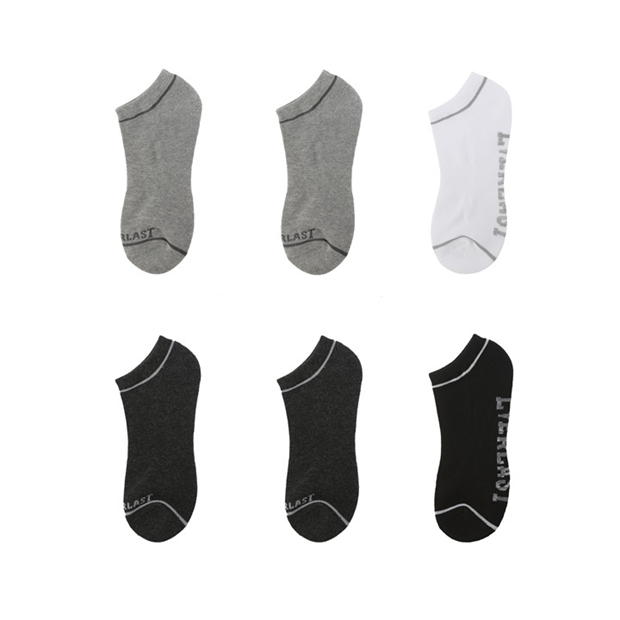 Everlast 6 Pack Trainers Socks Mens